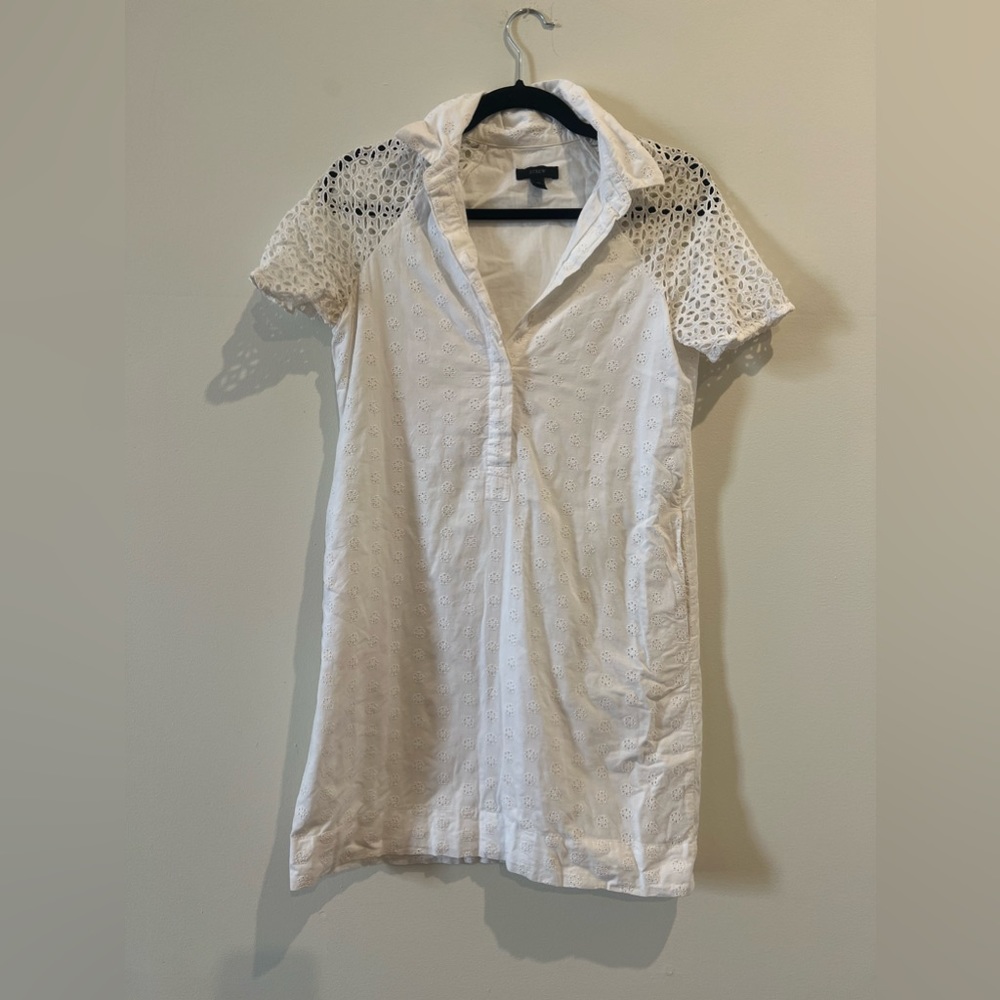 Jcrew white dress